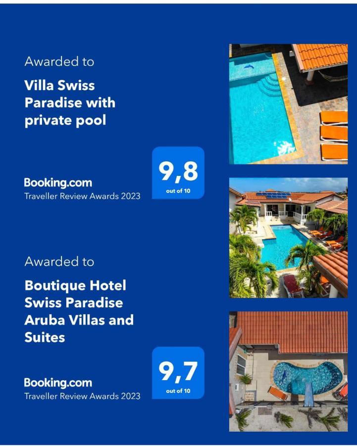 Villa Swiss Paradise With Private Pool Palm Beach Esterno foto